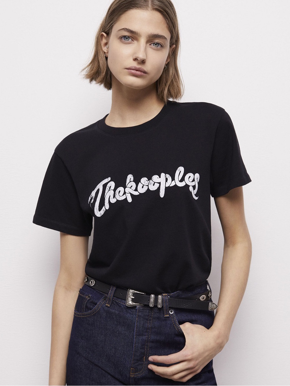 The Kooples Cotton Logo Tee